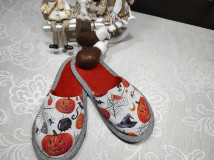 Papuče barefoot tekvičky halloween