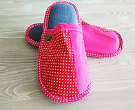 Ponožky, pančuchy, obuv - Ružové popletené 39 - 12515755_