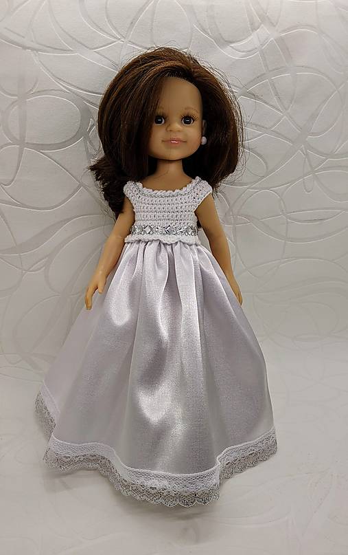  - Šaty pre bábiku Paola Reina 32cm - 12518520_