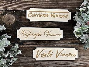 Papier - Tabuľky na vence - 12525436_