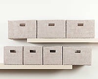 Úložné priestory & Organizácia - Úložný box do police (24 x 25 x 22,5 cm) - 12524841_