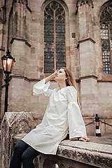 Šaty - Šaty biele angel| Zľava - 12520842_