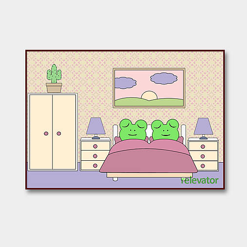 Ako žijú žabky (v spálni)