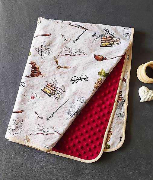 Detský textil - Deka " harry potter" - 12527809_