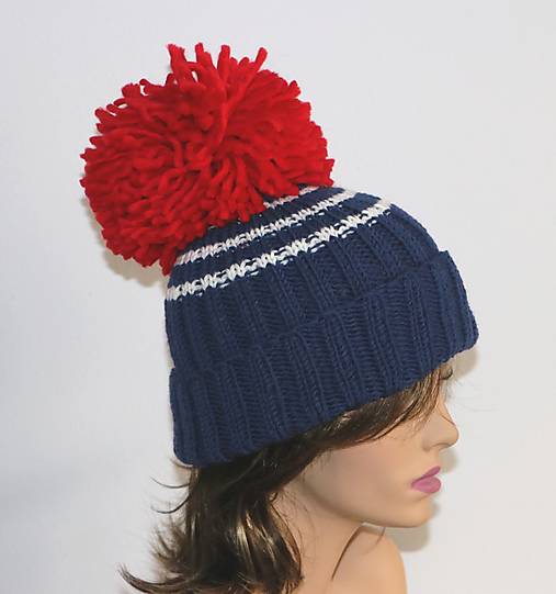 Čiapky, čelenky, klobúky - Vaškova čiapka z merino vlny alebo "Ako vytrhnúť veľrybe stoličku" - 12526292_