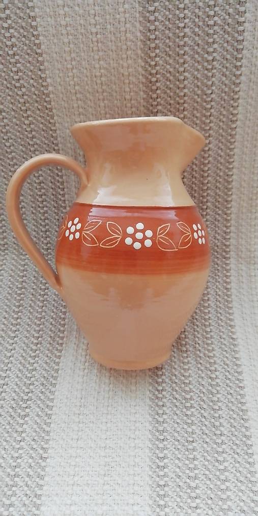 Nádoby - Džbánok 0,7l - ľudovka - 12528800_