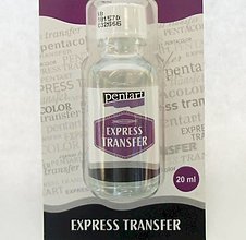Farby-laky - Express transfer, 20 ml, Pentart (na prenos obrázkov) - 12526650_