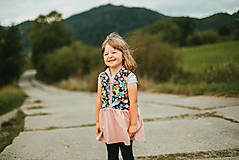 Detské oblečenie - Mikinosaty pre malé slečny - 12529915_