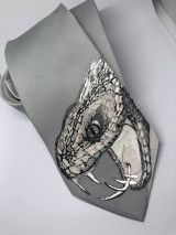 Hadí hlava - pánská kravata