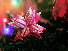 Fotografie - Vianočné fotografie (malinová hviezda) - 12533925_