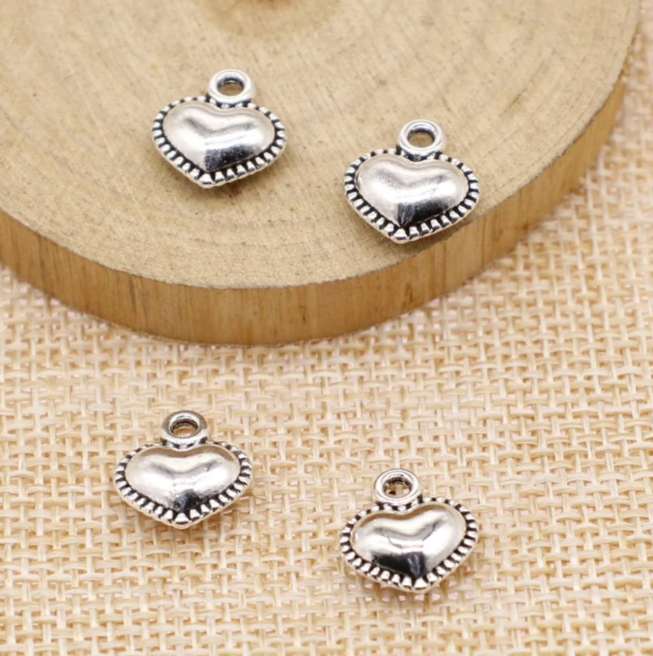 Prívesok srdiečko 1,3 x 1,1 cm