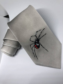 Pánske doplnky - Pavouk - pánská kravata - 12545998_