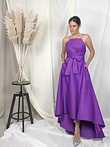Šaty - Purpurové šaty - 12546881_