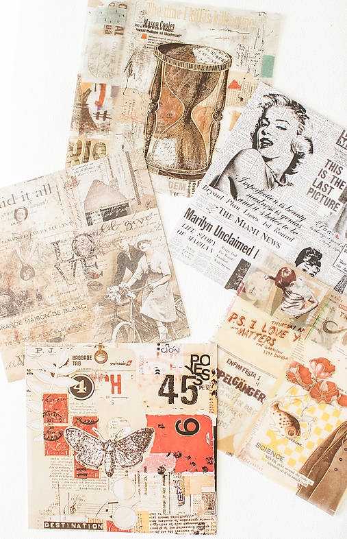 Papier - Set kreatívnych háročkov "Life" - 12547792_