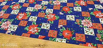 Textil - Bavlnená látka - Kvety - cena za 10 cm - 12550425_