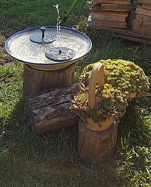 Nádoby - Nádoba na záhradnú fontánu - 12550068_