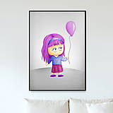 Obrazy - Existenčníci s balónom (digital) - 12552481_