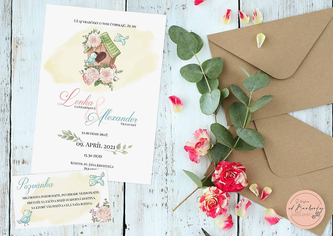 Svadobné oznámenie #04 (Svadobné oznámenie)