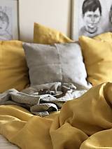 Úžitkový textil - Ľanové posteľné obliečky Katarína - 12557811_