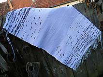 Úžitkový textil - Tkaný koberec svetlofialový melírovaný - 12555979_