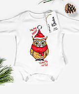 Topy, tričká, tielka - Vianočné oblečenie pre celú rodinu so Sovičkami (pre jednu Sovičku) - 12561332_