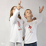 Detské oblečenie - tričko ŠKRIATOK VALENTÍN  kr/dl rukáv - veľ. od 86 do 128 - 12565574_