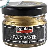  - Metalická vosková pasta, zlatá 20 ml - 12567449_