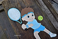 Tabuľky - 35cm tenista - 12571215_