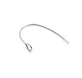 Komponenty - Náušnicový háčik 16mm /M2328/ - nerez.oceľ 304 - 12573782_