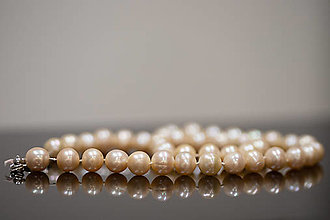Náhrdelníky - náhrdelník z riečnych perál - 12573332_
