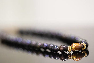 Náhrdelníky - náhrdelník z riečnych perál - 12573356_