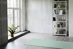 Úžitkový textil - Štýlová joga podložka Dotek z 100 % prírodného kaučuku - 12575160_