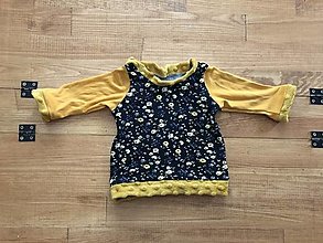 Detské oblečenie - Recy tričko kvetinky - 12577087_