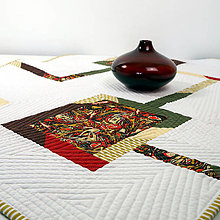 Úžitkový textil - quilt bludisko - 12592972_