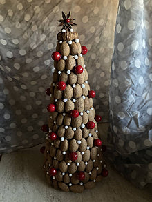 Dekorácie - Vianočný stromček mandľový - 12591072_