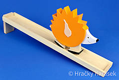 Hračky -  Chodiace zvieratko po rampičce (ježek - nebarven) - 12594779_