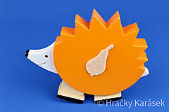 Hračky -  Chodiace zvieratko po rampičce (ježek - nebarven) - 12594787_