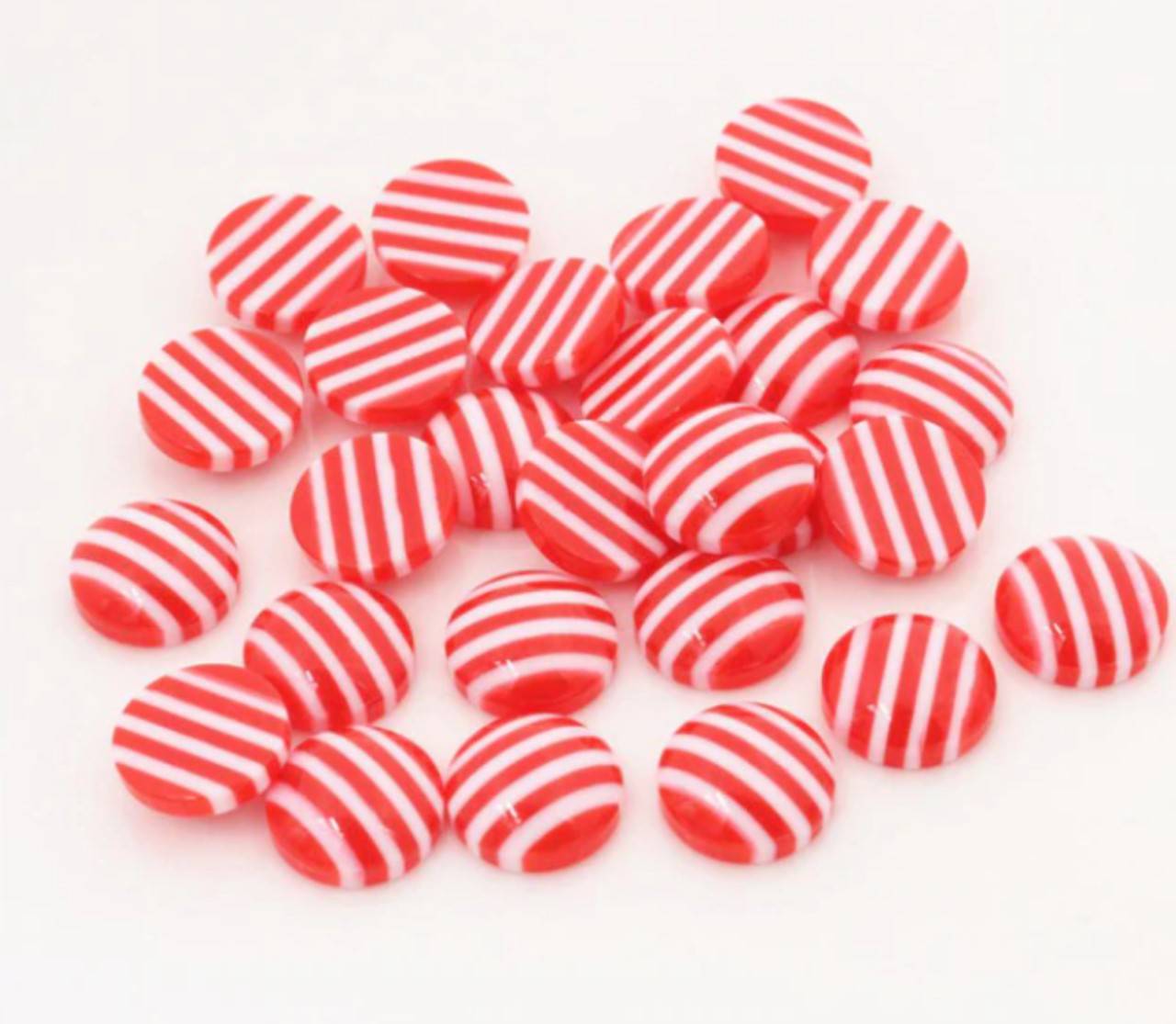 KA102 Kabošon mix dúha 12 mm (Červený)