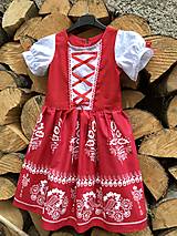 Detské oblečenie - Detské folklórne šaty Terezka - 12606310_