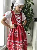 Detské oblečenie - Detské folklórne šaty Terezka - 12606312_