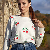 Mikiny - Mikina Čerešne - 12613621_