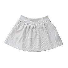 Detské oblečenie - Suknička v svetlo-sivej farbe - 12616716_