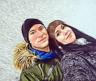 Obrazy - Akrylový portrét Mini - podľa Vašej foto - 12615489_