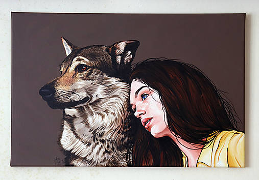 Obrazy - Akrylový portrét Mini - podľa Vašej foto (40x60cm) - 12615478_