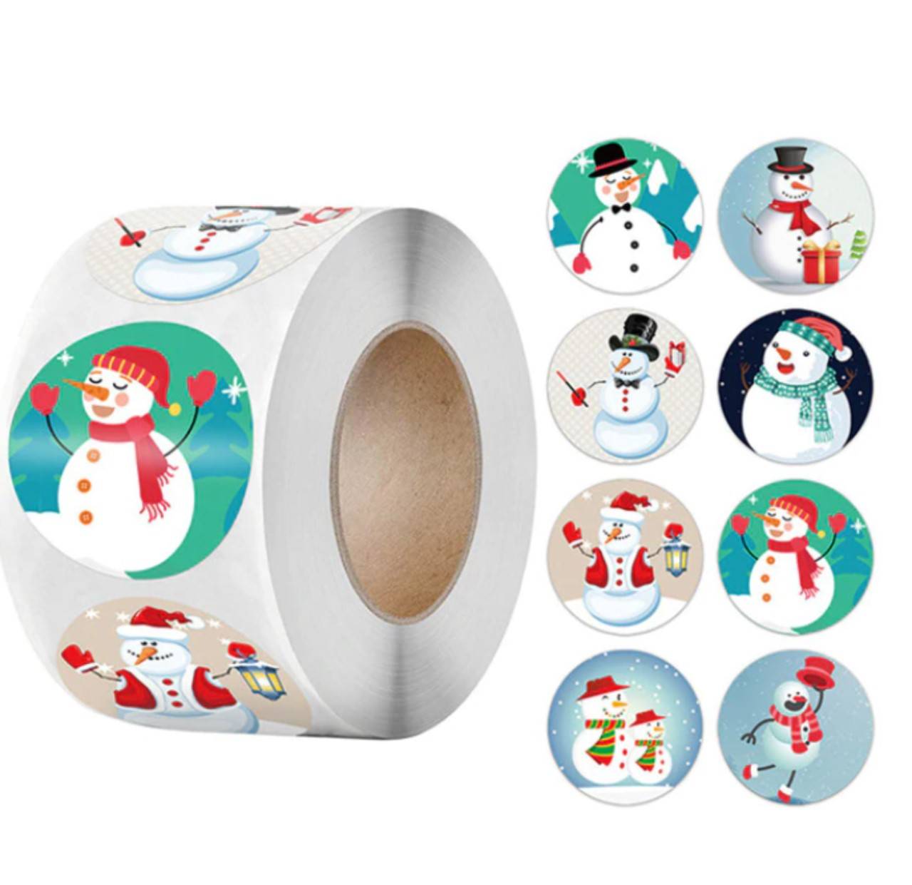 NA102 Nálepka vianočná 2,5 cm