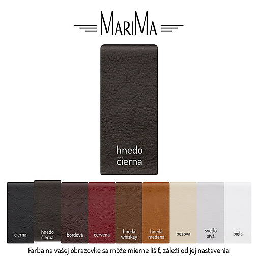 Papiernictvo - Kožený zápisník / karisblok ZMEJSS - A5 (Hnadočierna) - 12626615_