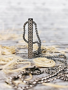 Pánske šperky - Z čičmianskej chalúpky - pánsky náhrdelník - 12632422_