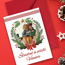Papiernictvo - Vianočná pohľadnica s fotkou II. - 12628457_