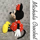 Návody a literatúra - Háčkovaná Minnie Mouse - návod - 12636810_