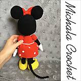 Návody a literatúra - Háčkovaná Minnie Mouse - návod - 12636812_